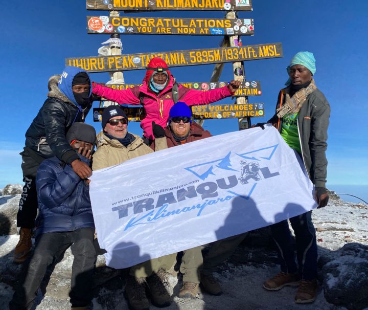 Uhuru Peak via Lemosho Route