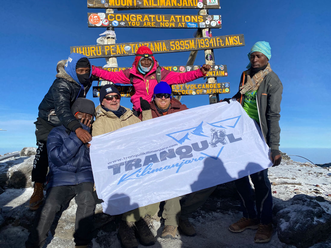 Uhuru Peak via Lemosho Route