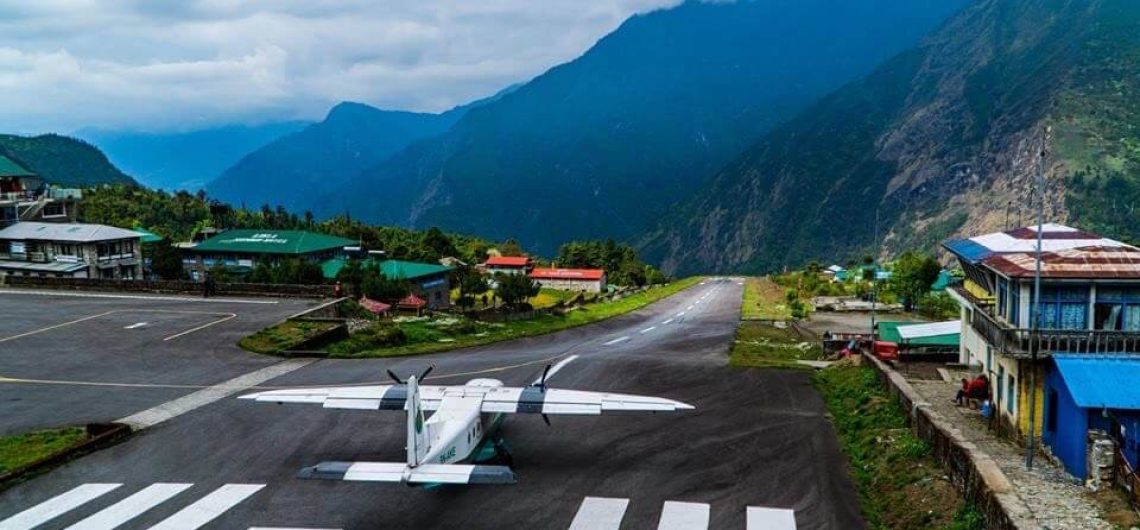Lukla Airport, getting to EBC