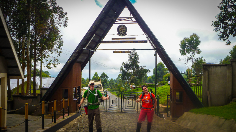 Machame gate Machame Route