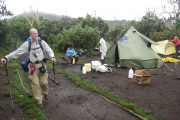Machame Hut camp