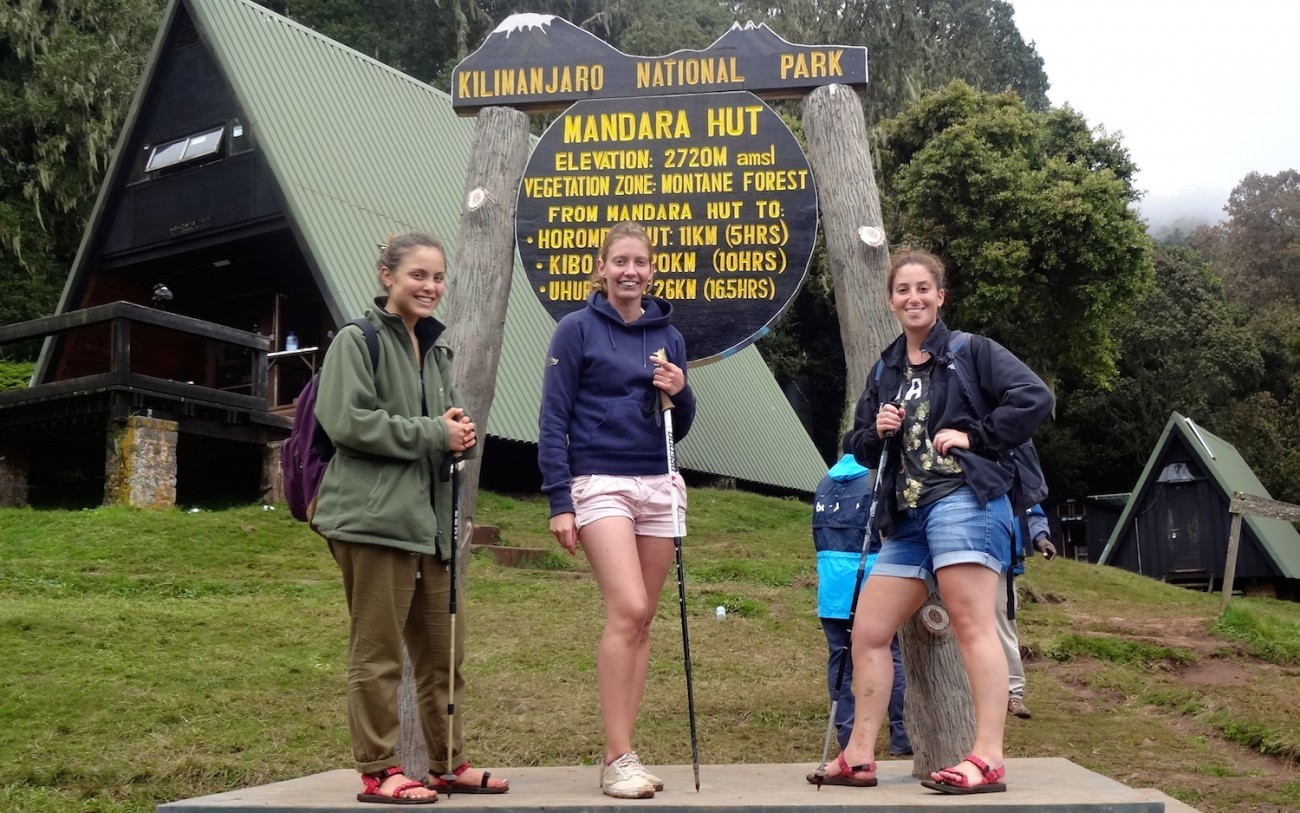 Marangu route day hike