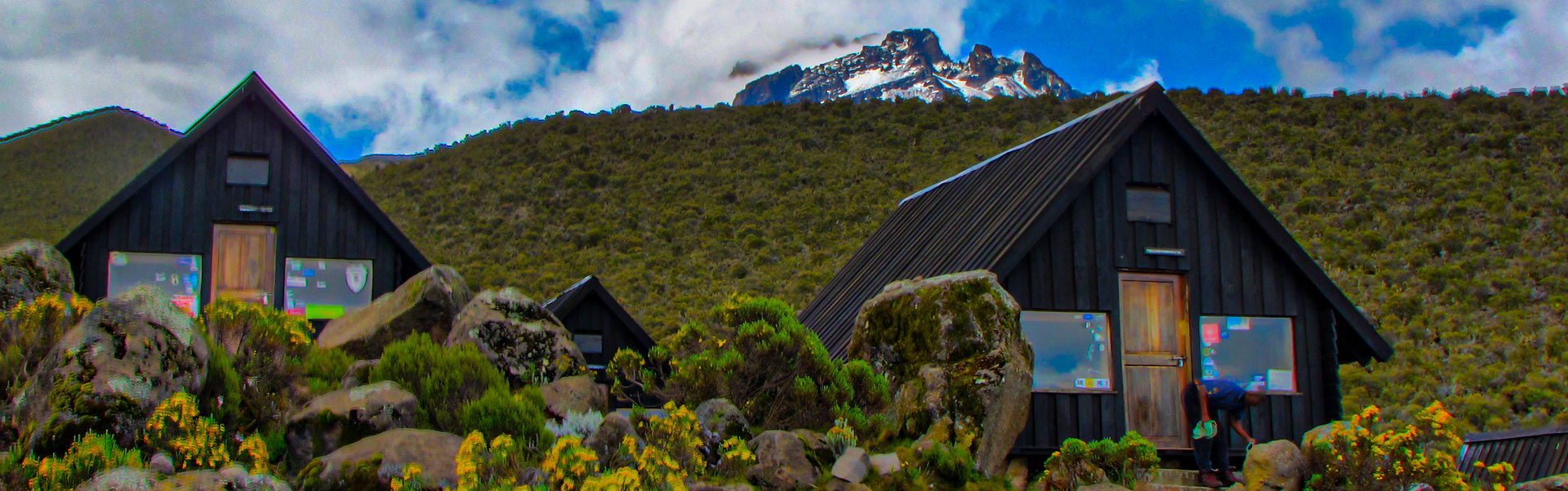 Marangu Huts on Mount Kilimanjaro