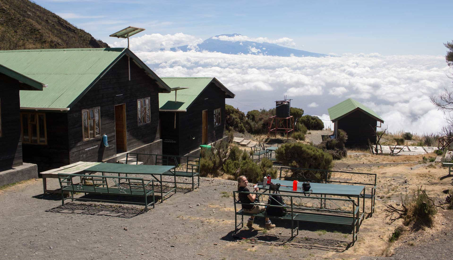 Miriakamba huts camp