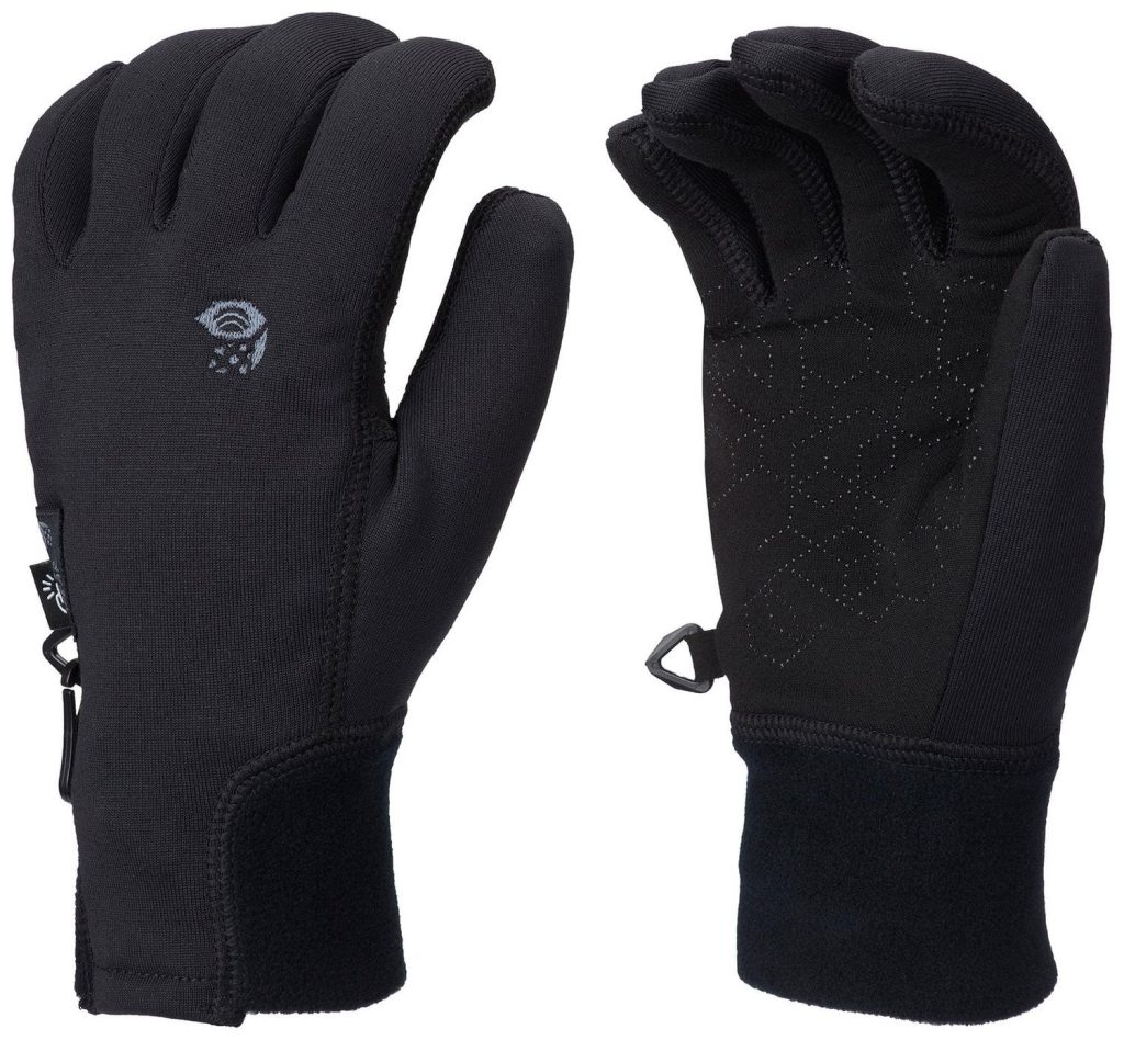 Mountain hardwear gloves stretch
