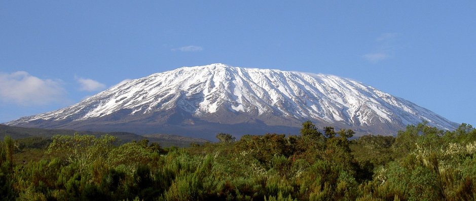 The Kilimanjaro mountain