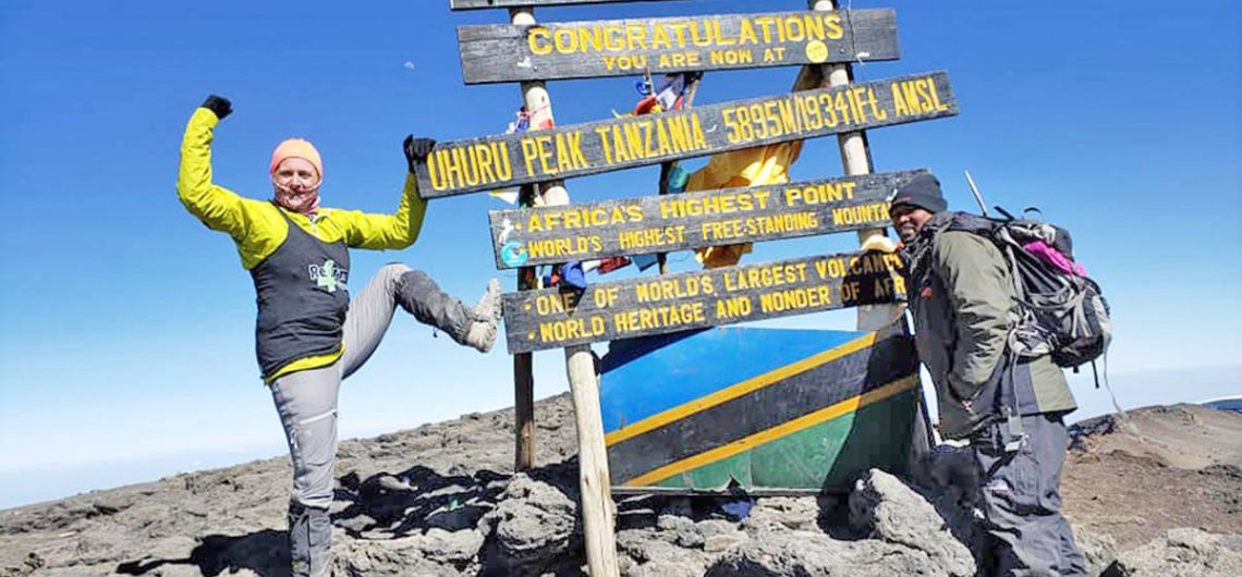 New year on Mount Kilimanjaro