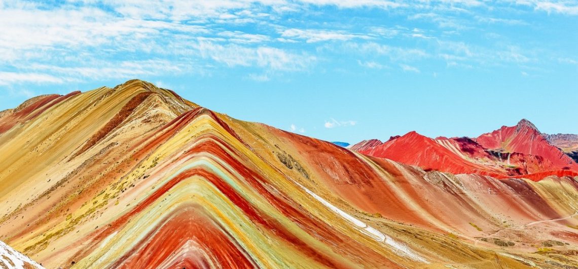 Rainbow mountains