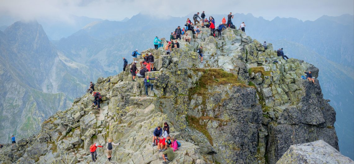 Rysy, the highest mountain in Poland