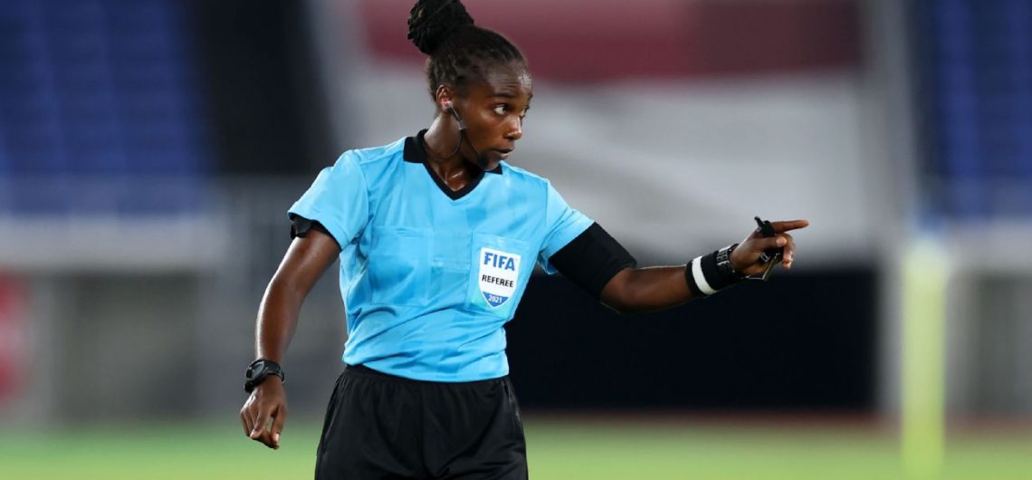 Woman referee afcon