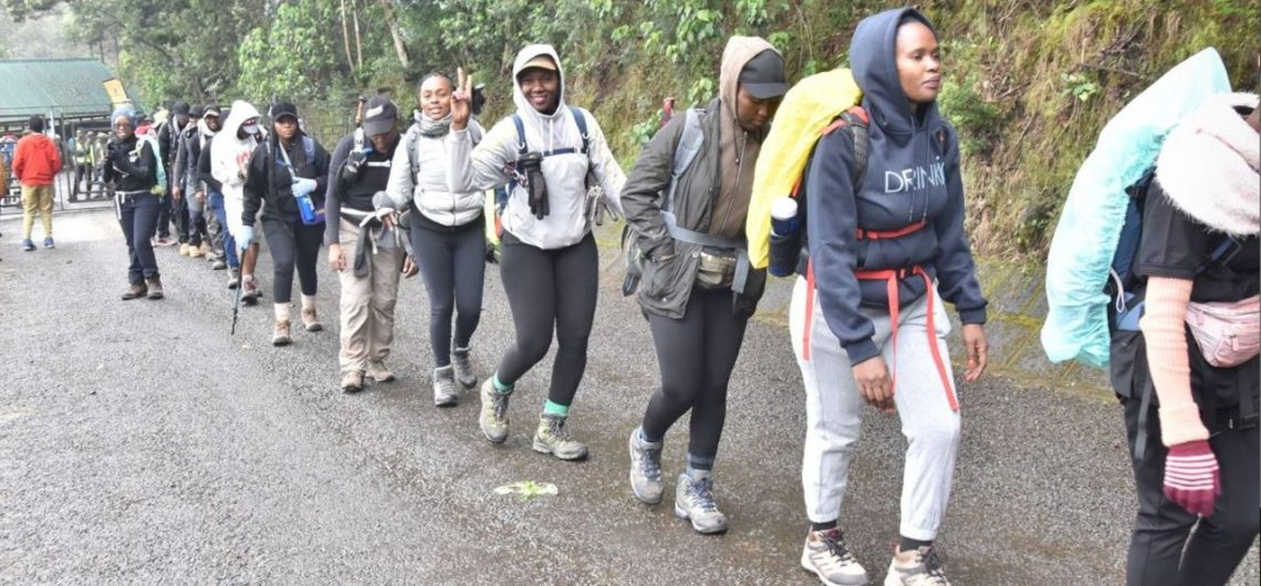 Serengeti Breweries Staff climb Kilimanjaro