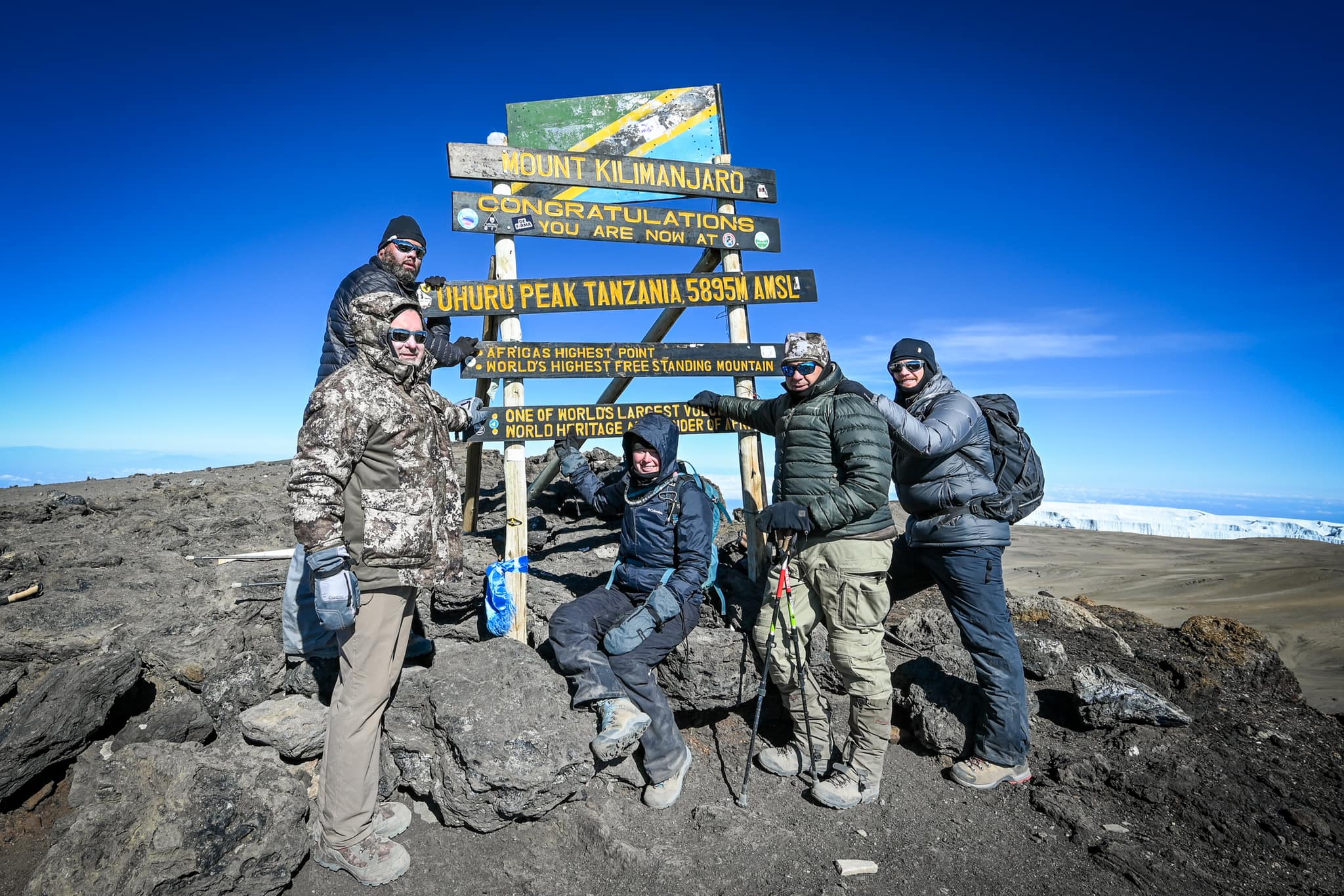 Senators climb Mount Kilimanjaro