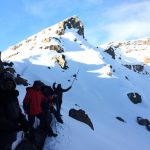 Snow on Mount Kilimanjaro