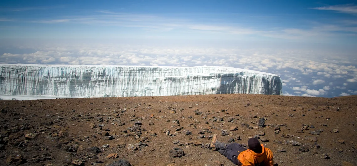 Southern ice-field, Kilimanjaro