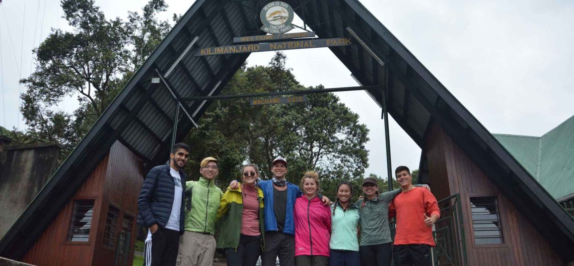 Starting Kilimanjaro climb