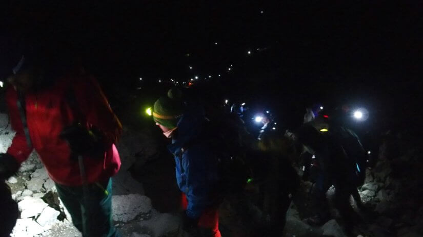 Challenging summit night to Uhuru Peak Kilimanjaro