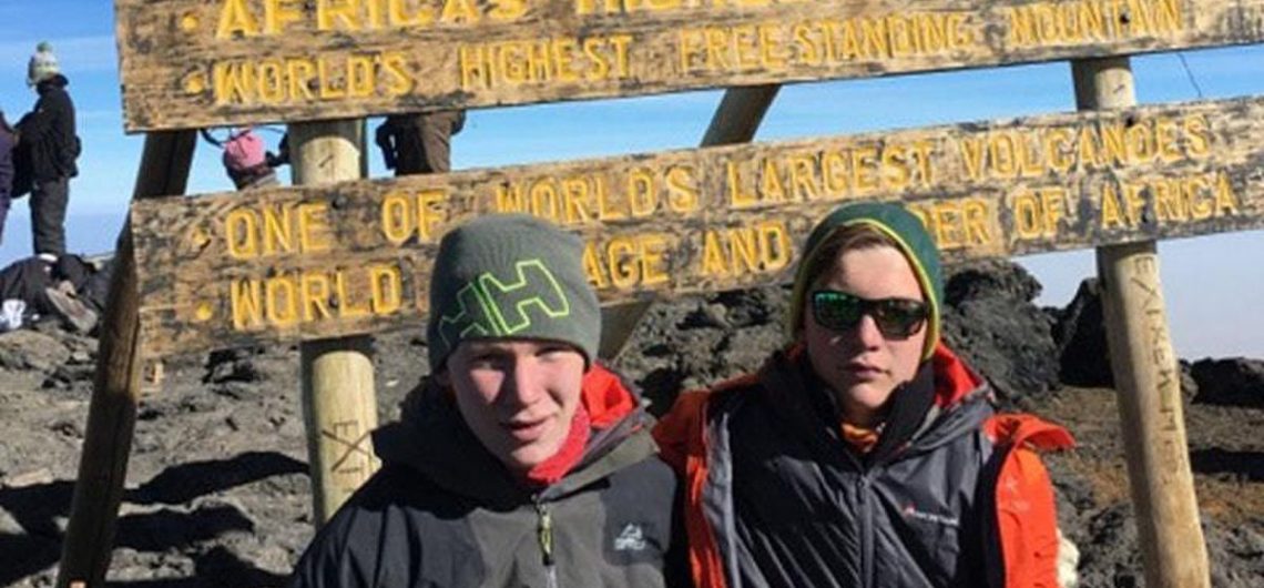 teenage britons, Kilimanjaro