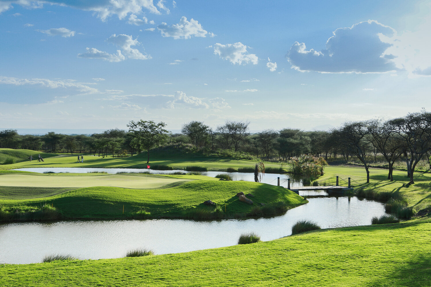 The golf course at Kiligolf