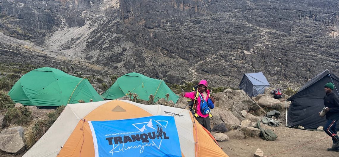 Kilimanjaro campsites