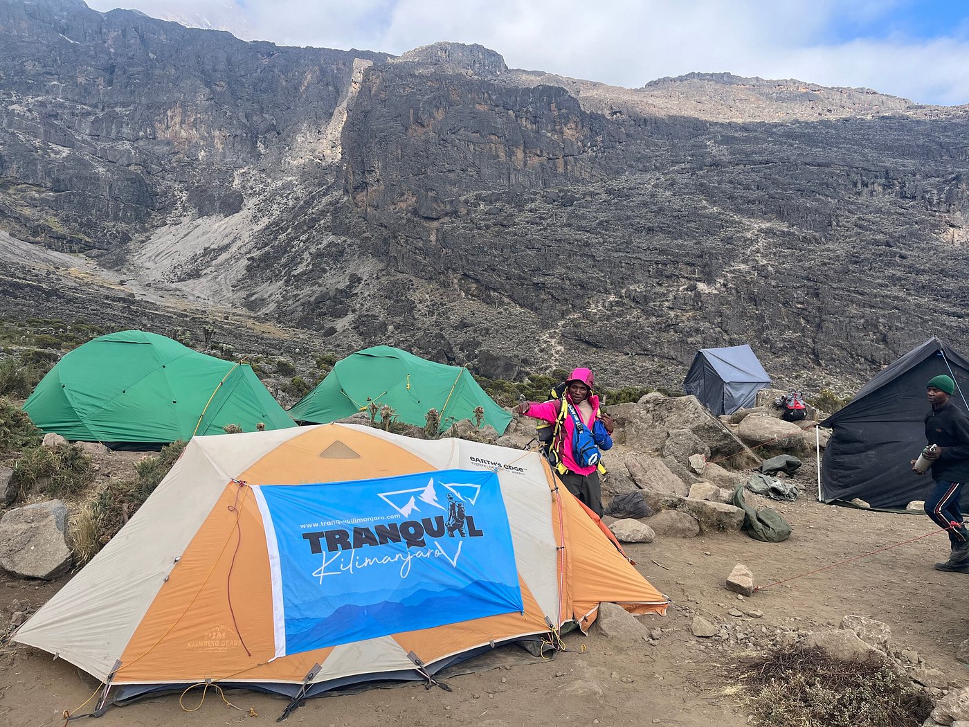 Kilimanjaro campsites