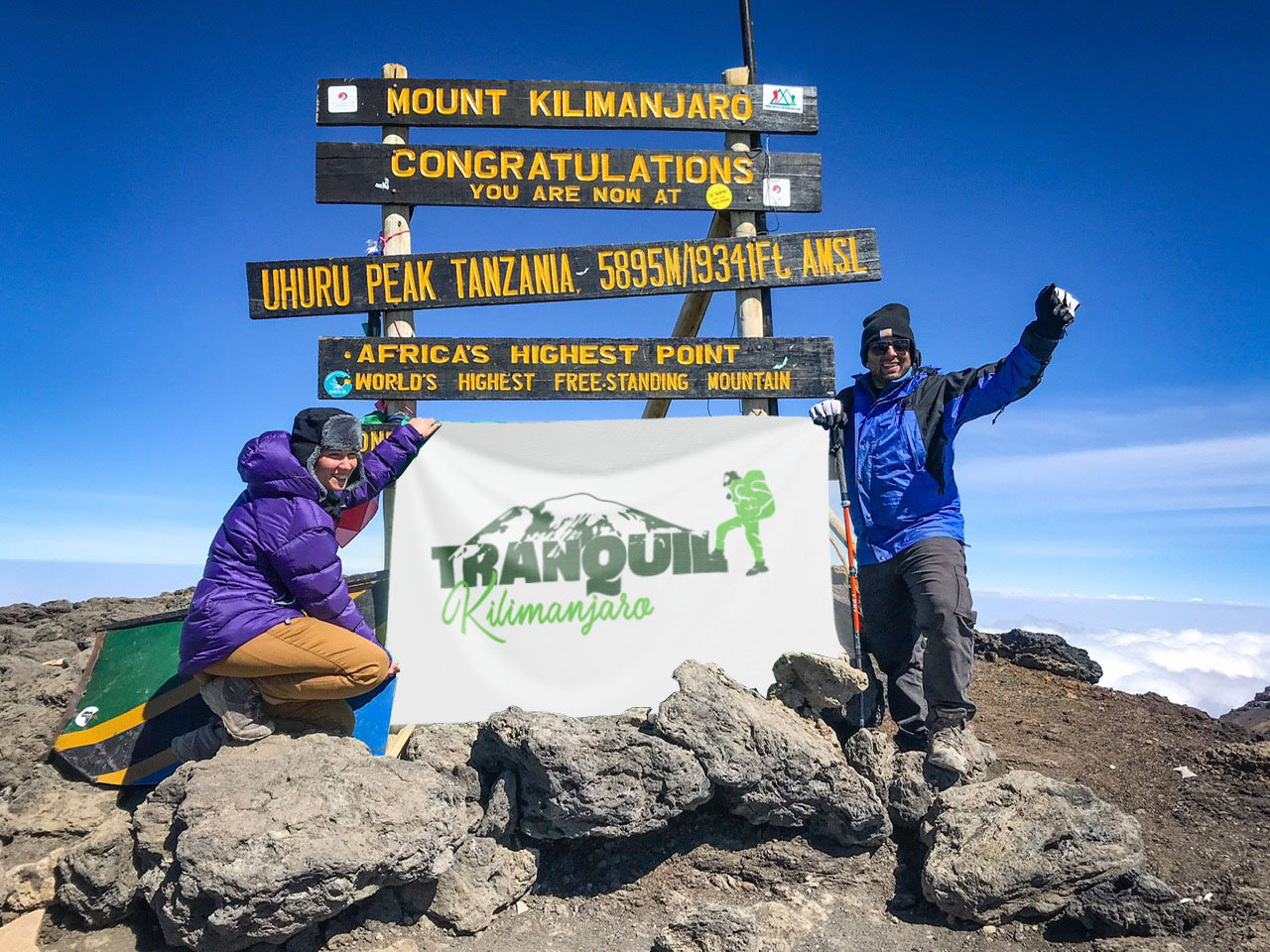 Uhuru Peak, Mount Kilimanjaro private climb