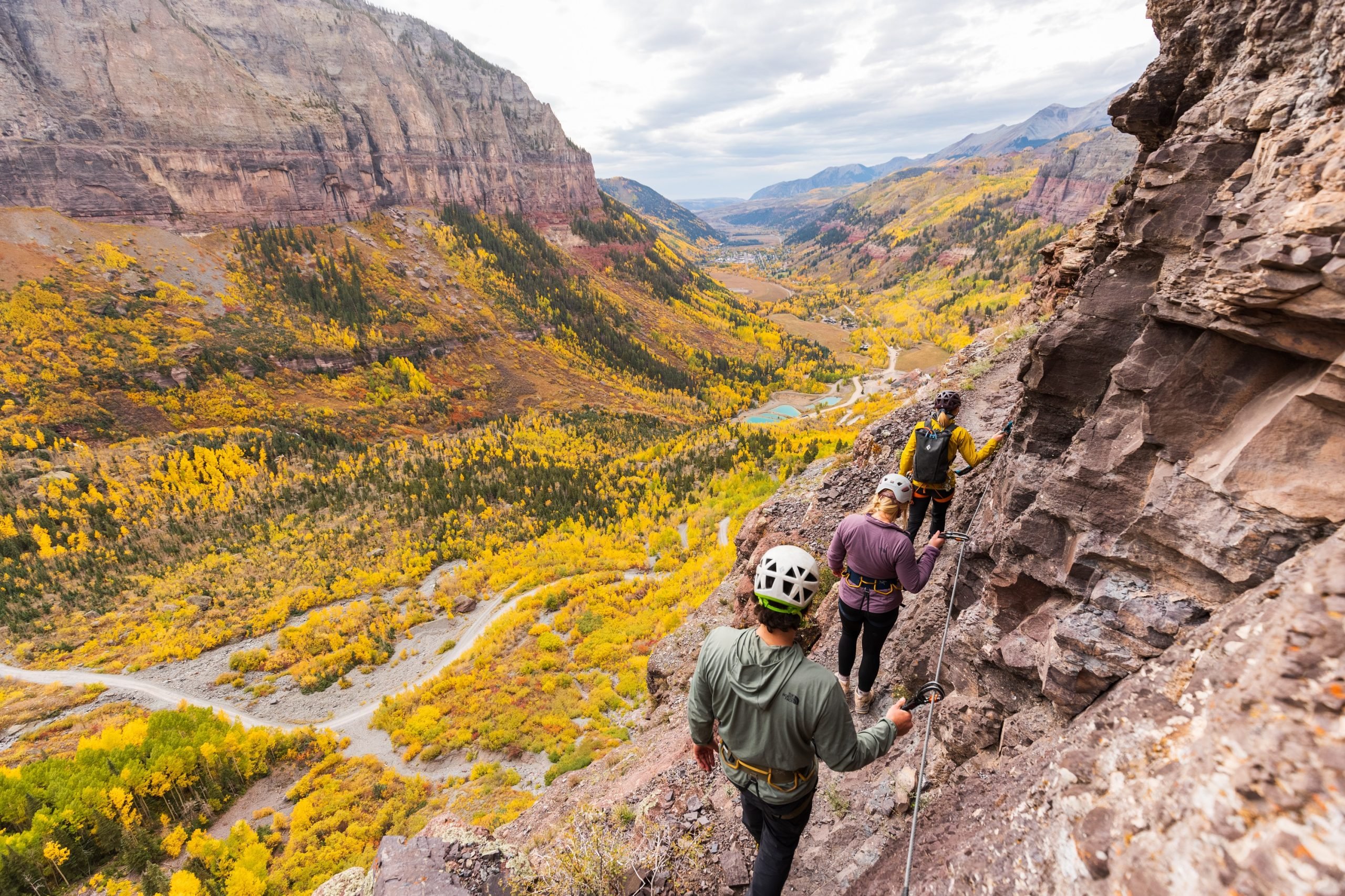 Telluride hike via ferrata