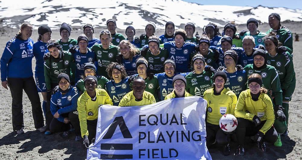World's highest football match on Kilimanjaro